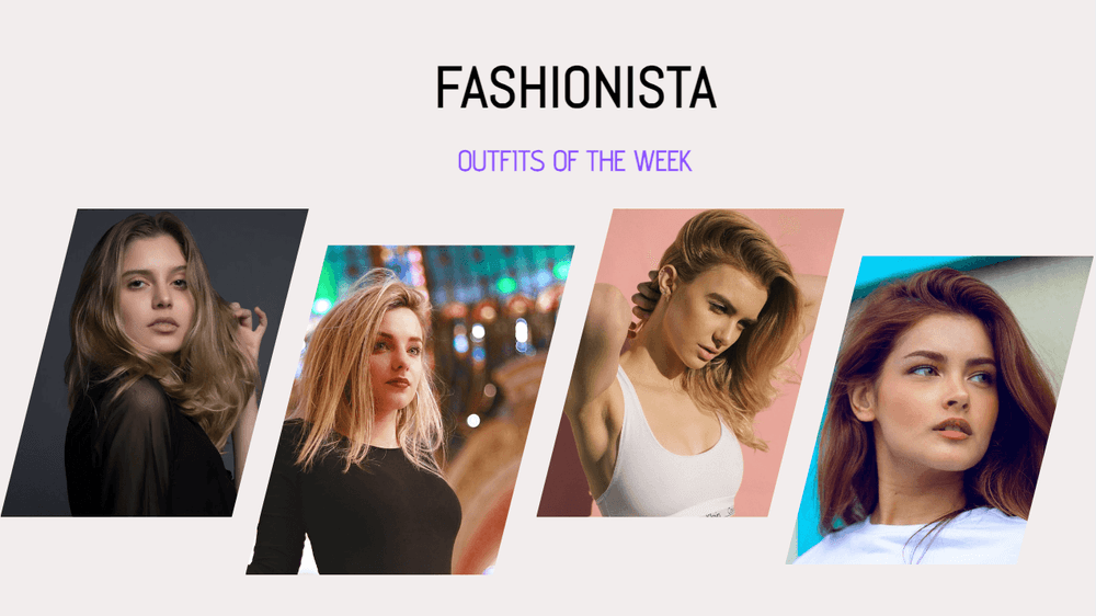 fashion model modern girl